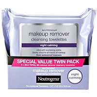 Night Calming Makeup Remover Towelettes Twin Pack