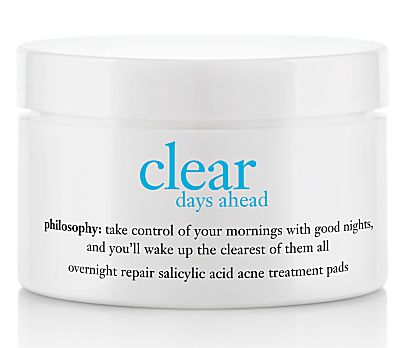 Clear Days Ahead Overnight Repair Salicylic Treatment Pads
