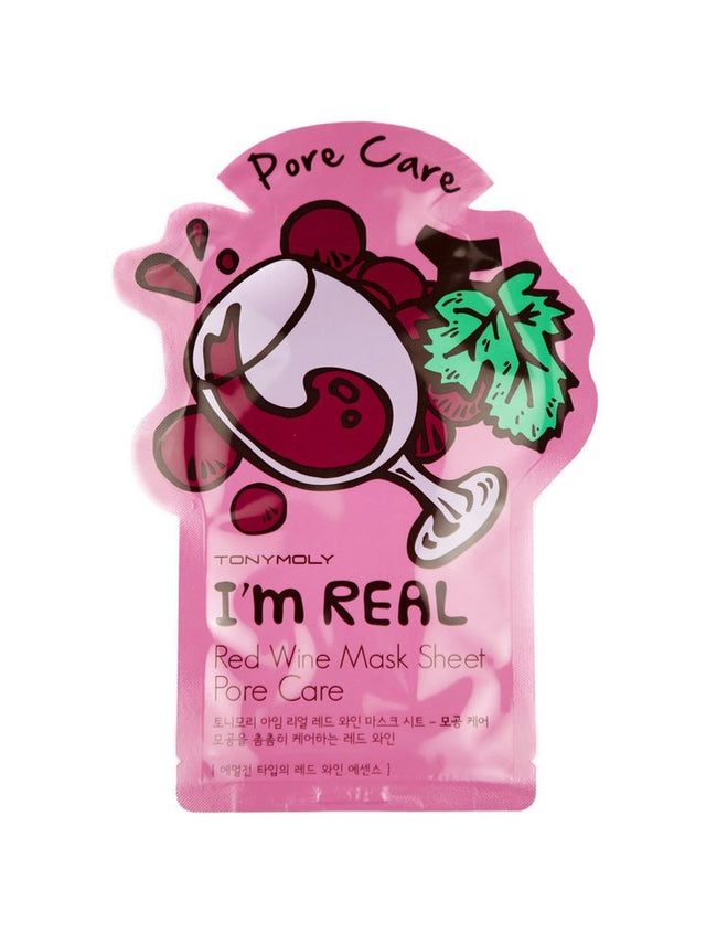 I'm Real Red Wine Mask Sheet