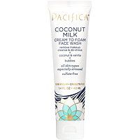 Travel Size Coconut Milk Cream To Foam Face Wash
