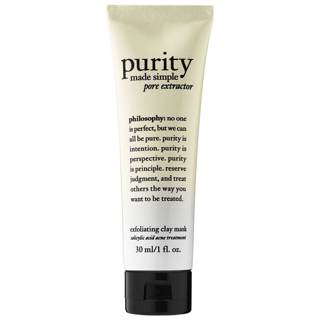 Travel Size Purity Made Simple Pore Extractor Exfoliating Clay Mask
