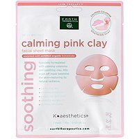 Calming Pink Clay Facial Sheet Mask