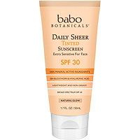 Daily Sheer Tinted Mineral Sunscreen SPF 30 Fragrance Free for Sensitive Skin
