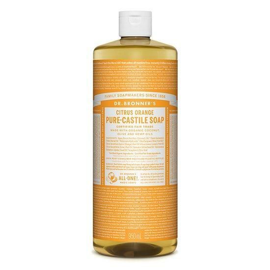Citrus Orange Pure-Castile Liquid Soap