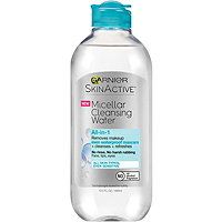 SkinActive Micellar Cleansing Water All-in-1 Cleanser & Waterproof Makeup Remover
